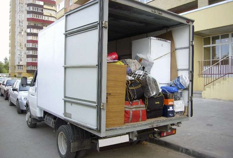 Заказ грузовой газели для транспортировки личныx вещей : Мебель и бытовая техника, личные вещи из Тулы в Ейск